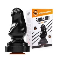 Dinoo - Primal Desires Extra Grote Dildo Met Zuignap Parasaur - Zwart