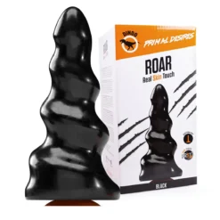 Dinoo - Primal Desires Extra Grote Dildo Met Zuignap Roar - Zwart