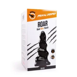 Dinoo - Primal Desires Extra Grote Dildo Met Zuignap Roar - Zwart -Cock & Ball Toys winkel Dinoo Primal Desires Extra Grote Dildo met Zuignap Roar zwart 6