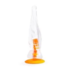 Dinoo - Primal Desires Extra Grote Dildo Met Zuignap Stego - Transparant -Cock & Ball Toys winkel Dinoo Primal Desires Extra Grote Dildo met Zuignap Stego transparant 4