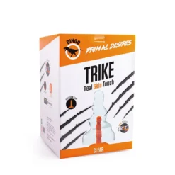 Dinoo - Primal Desires Extra Grote Dildo Met Zuignap Trike - Transparant -Cock & Ball Toys winkel Dinoo Primal Desires Extra Grote Dildo met Zuignap Trike transparant 5