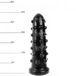 Dinoo - XXL Anaal Dildo HUNG Jaws 29,5 X 6 Cm - Zwart -Cock & Ball Toys winkel Dinoo XXL Anaal Dildo HUNG Jaws 295 x 6 cm zwart 3
