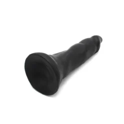 Dinoo - XXL Anaal Dildo Met Dikke Ribbels En Puntige Eikel Van TPE - Zwart -Cock & Ball Toys winkel Dinoo XXL Anaal Dildo met dikke ribbels en puntige eikel van TPE zwart 7