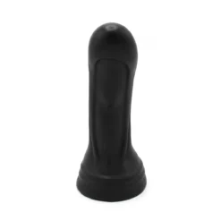 Dinoo - XXL Anaal Dildo Met Kromming Van TPE - Zwart -Cock & Ball Toys winkel Dinoo XXL Anaal Dildo met kromming van TPE zwart 6