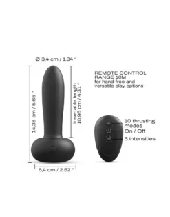 Dorcel - Deep Thrust Stotende Buttplug Met Afstandsbediening -Cock & Ball Toys winkel Dorcel Deep Thrust Stotende Buttplug met Afstandsbediening 9