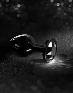 Dorcel - Diamond Aluminium Buttplug - Zwart -Cock & Ball Toys winkel Dorcel Diamond Aluminium Buttplug Zwart 6