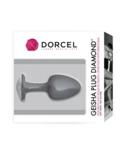 Dorcel - Geisha Buttplug Diamond Met Bewegend Metalen Gewichtje -Cock & Ball Toys winkel Dorcel Geisha Buttplug Diamond met bewegend metalen gewichtje 3