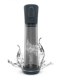 Dorcel - Hydro Pump Oplaadbare Water- En Lucht Penispomp - Zwart -Cock & Ball Toys winkel Dorcel Hydro Pump Oplaadbare Water en Lucht Penispomp zwart 3