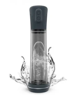 Dorcel - Hydro Pump Oplaadbare Water- En Lucht Penispomp - Zwart -Cock & Ball Toys winkel Dorcel Hydro Pump Oplaadbare Water en Lucht Penispomp zwart 4