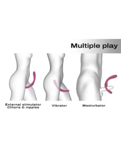 Dorcel - Multi Vibrator INFINITE JOY - Plum -Cock & Ball Toys winkel Dorcel Multi Vibrator INFINITE JOY plum 4