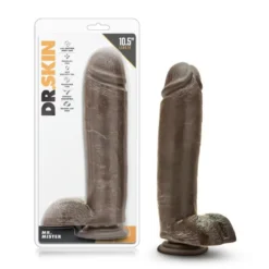 Dr. Skin Mr. Mister Dildo Met Zuignap 26 Cm - Chocolate -Cock & Ball Toys winkel Dr Skin Mr Mister Dildo Met Zuignap 26 cm Chocolate 3