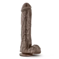 Dr. Skin Mr. Savage Dildo Met Zuignap 29 Cm - Chocolate
