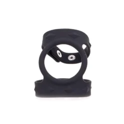 Kiotos Dubbele Ballenspreider Siliconen - Zwart