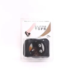 Kiotos Dubbele Ballenspreider Siliconen - Zwart -Cock & Ball Toys winkel Dubbele ballenspreider siliconen zwart 3