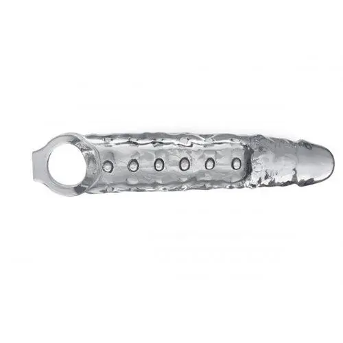 EDC Extender Penissleeve Met Noppen - Transparant 1 EDC Extender Penissleeve Met Noppen - Transparant