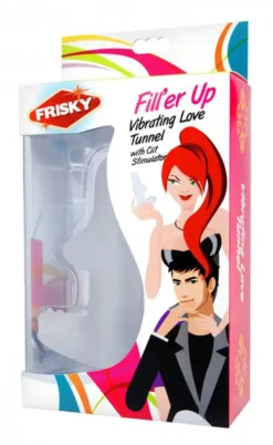 Frisky Fill Her Up Love Tunnel Vibrator -Cock & Ball Toys winkel Fill Her Up Love Tunnel Vibrator 4