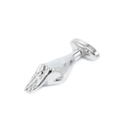 O-products Fist Buttplug Aluminium Met Lichtblauwe Siersteen -Cock & Ball Toys winkel Fist Buttplug Aluminium met Lichtblauwe Siersteen 5