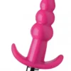 Frisky - Bubbling Vibrerende Anaalplug Met Ribbels - Roze