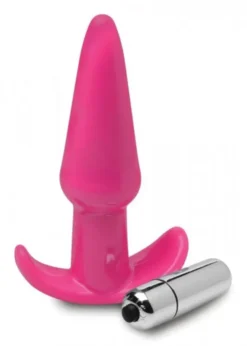 Frisky - Smooth Vibrerende Buttplug - Roze -Cock & Ball Toys winkel Frisky Smooth Vibrerende Buttplug roze 3