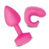 G-Vibe - G-kit Met Gring Vinger Vibrator En Gplug Vibrerende Buttplug - Roze