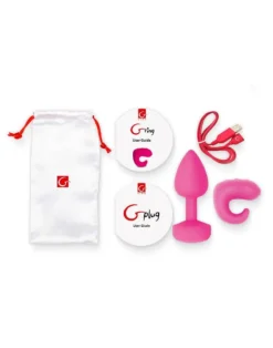 G-Vibe - G-kit Met Gring Vinger Vibrator En Gplug Vibrerende Buttplug - Roze -Cock & Ball Toys winkel G Vibe G kit met Gring Vinger Vibrator en Gplug Vibrerende Buttplug roze 5