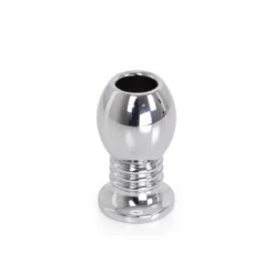 Kiotos Steel Geribbelde Holle Buttplug RVS -Cock & Ball Toys winkel Geribbelde holle buttplug RVS 3