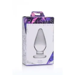 Prisms Erotic Glass Glazen Buttplug Ember -Cock & Ball Toys winkel Glazen Buttplug Ember 4