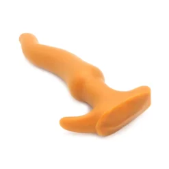 Gold Play By Kiotos Gold Play - Soft Liquid Siliconen Anaal Dildo Wave - Goud -Cock & Ball Toys winkel Gold Play Soft Liquid Siliconen Anaal Dildo WAVE goud 5