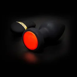 Lang Loys Grote Vibrerende Buttplug Met Remote Control En Gekleurde LED Verlichting 18 Lang Loys Grote Vibrerende Buttplug Met Remote Control En Gekleurde LED Verlichting -Cock & Ball Toys winkel Grote Vibrerende Buttplug met remote control en gekleurde LED verlichting 9