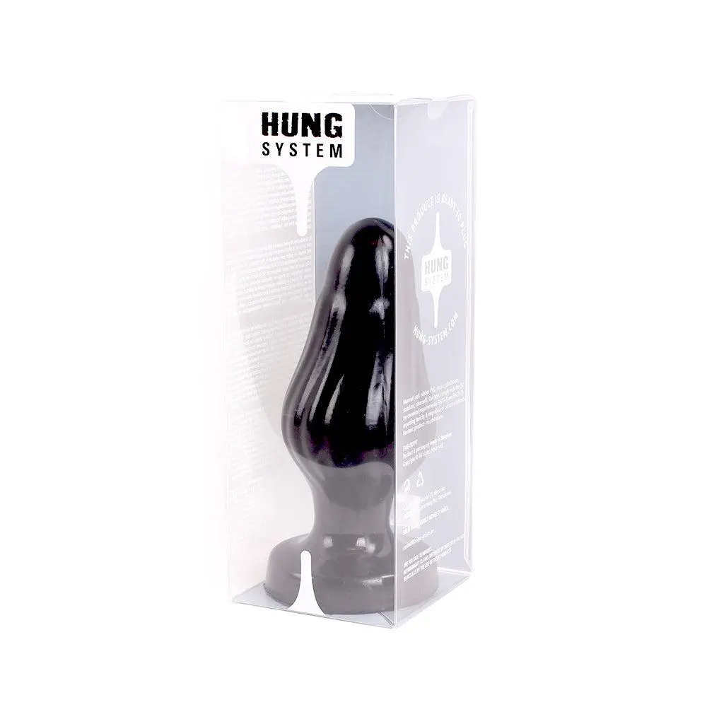 HUNG System - Buttplug Corny 22,5 Cm - Zwart 2 HUNG System - Buttplug Corny 22,5 Cm - Zwart - Afbeelding 2