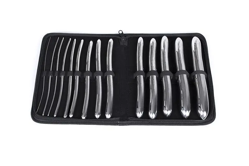 Kiotos Steel Hegar Sound/Dilator Set - 14 Stuks 1 Kiotos Steel Hegar Sound/Dilator Set - 14 Stuks