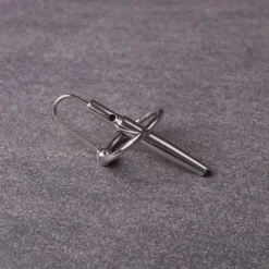 Kiotos Steel Holle Penisplug Met Glansring -Cock & Ball Toys winkel Holle penisplug met glansring 4