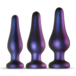 HUEMAN. Hueman - Comets Buttplug Setje - Blauw/Paars