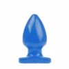 I Love Butt I ♥ Butt - Bolvormige Buttplug - L - Blauw
