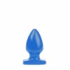 I Love Butt I ♥ Butt - Bolvormige Buttplug - S - Blauw