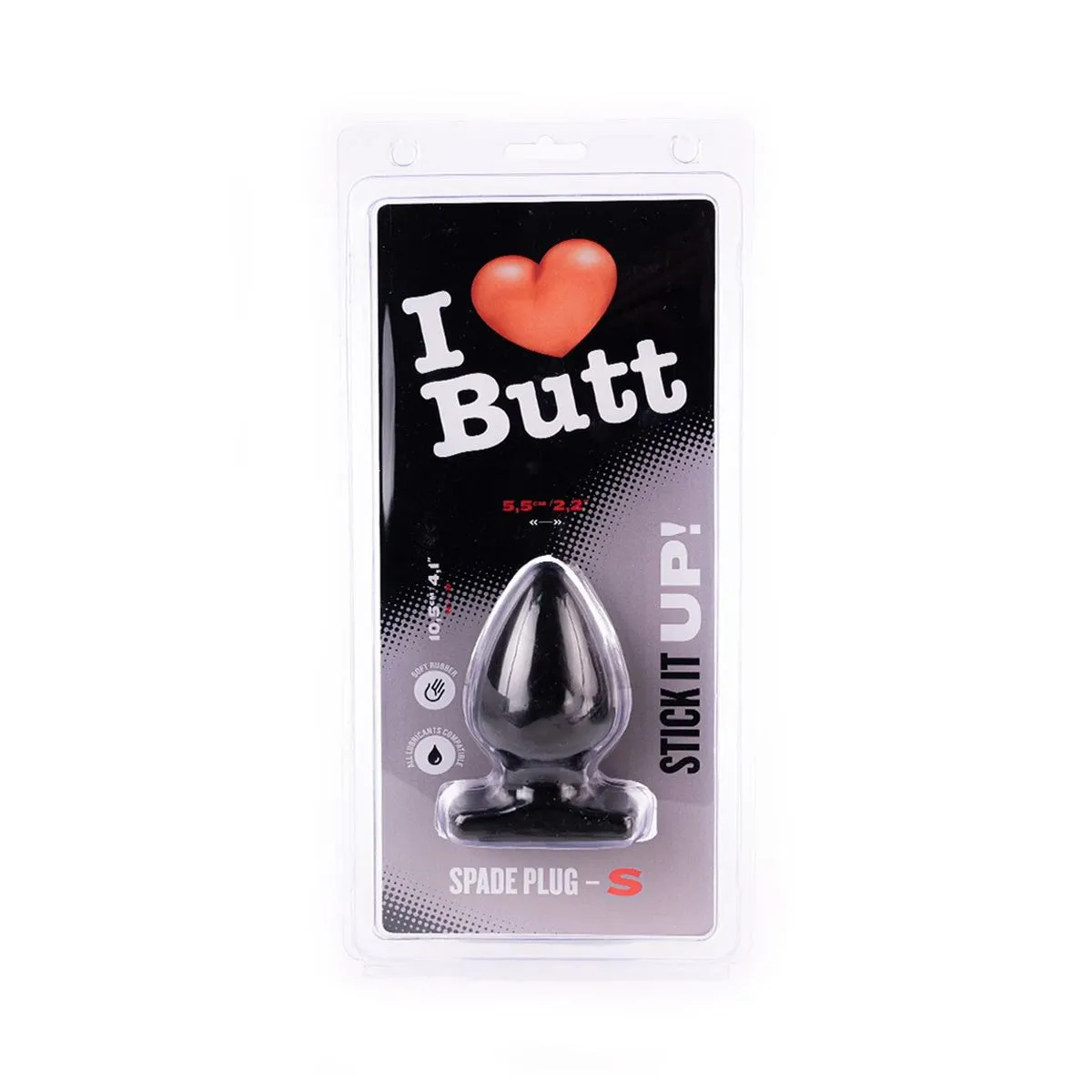 I Love Butt I ♥ Butt - Bolvormige Buttplug - S - Zwart 5 I Love Butt I ♥ Butt - Bolvormige Buttplug - S - Zwart - Afbeelding 5