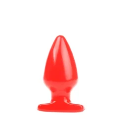I Love Butt I ♥ Butt - Dikke Buttplug - M - Rood