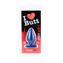 I Love Butt I ♥ Butt - Dikke Buttplug - S - Blauw 10 I Love Butt I ♥ Butt - Dikke Buttplug - S - Blauw -Cock & Ball Toys winkel I Butt Dikke Buttplug S blauw 5