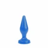 I Love Butt I ♥ Butt - Klassieke Buttplug - M - Blauw