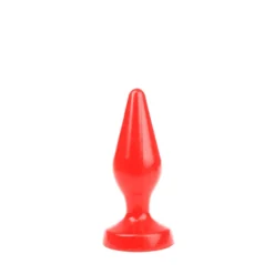 I Love Butt I ♥ Butt - Klassieke Buttplug - M - Rood