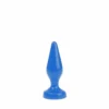 I Love Butt I ♥ Butt - Klassieke Buttplug - S - Blauw