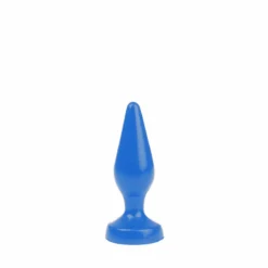 I Love Butt I ♥ Butt - Klassieke Buttplug - S - Blauw