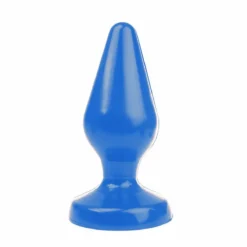 I Love Butt I ♥ Butt - Klassieke Buttplug - XXL - Blauw