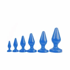 I Love Butt I ♥ Butt - Klassieke Buttplug - XXL - Blauw -Cock & Ball Toys winkel I Butt Klassieke Buttplug XXL blauw 6