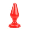 I Love Butt I ♥ Butt - Klassieke Buttplug - XXL - Rood