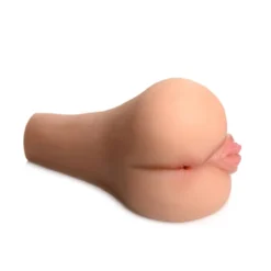 O-products Juicy Wet Look Masturbator Sidesaddle Taylor - Lichte Huidskleur