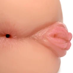 O-products Juicy Wet Look Masturbator Sidesaddle Taylor - Lichte Huidskleur -Cock & Ball Toys winkel Juicy Wet Look Masturbator Sidesaddle Taylor Lichte huidskleur 3