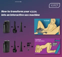 Kiiroo - Dildo Met Vacuum Vergrendelingssysteem Voor Keon Masturbator 7 Kiiroo - Dildo Met Vacuum Vergrendelingssysteem Voor Keon Masturbator -Cock & Ball Toys winkel KIIROO Dildo met Vacuum Vergrendelingssysteem voor KEON Masturbator 4