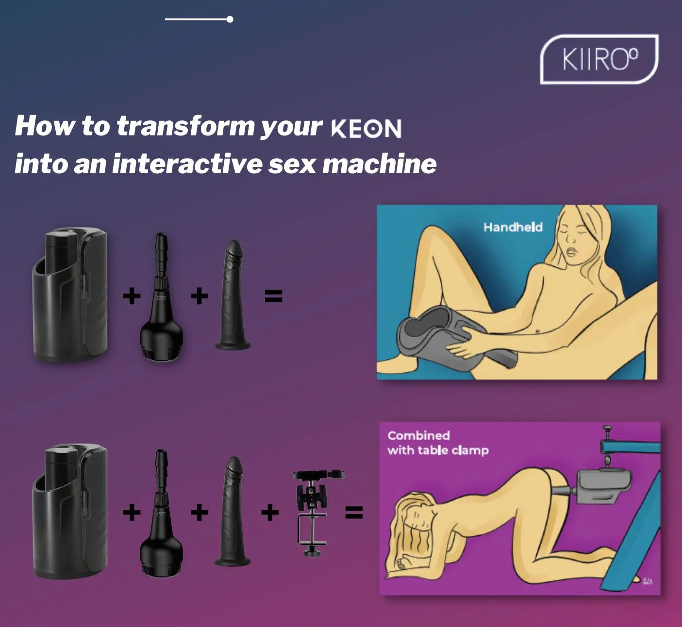 Kiiroo - Dildo Met Vacuum Vergrendelingssysteem Voor Keon Masturbator 4 Kiiroo - Dildo Met Vacuum Vergrendelingssysteem Voor Keon Masturbator - Afbeelding 4