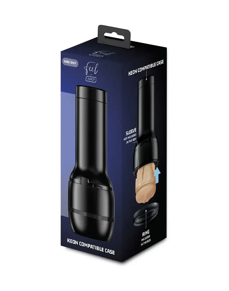 Kiiroo - Stroker Case (zonder Sleeve) - Zwart - Accessoire Voor De KEON Masturbator 2 Kiiroo - Stroker Case (zonder Sleeve) - Zwart - Accessoire Voor De KEON Masturbator - Afbeelding 2